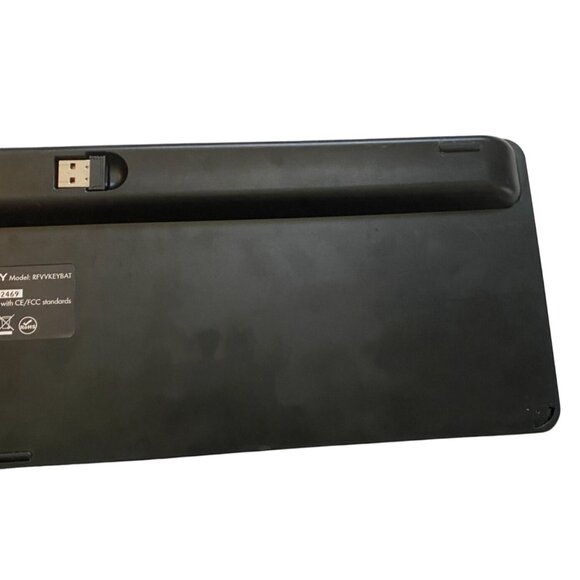 Macally Lightweight Wireless Keyboard-USB RF Dangle Underneath-Black-2.4G-GUC - Picture 7 of 9